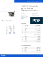 NJ 1034 ML Cylindrical Roller Bearings, Single Row - 20210913