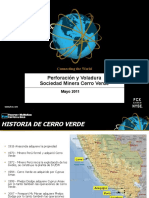 Perforacion y Voladura en Sociedad Minera Cerro Verde