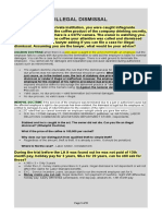 Illegal Dismissal: WENPHIL DOCTRINE If The Services of The Employee Was Terminated Due To A Just or Authorized Cause But