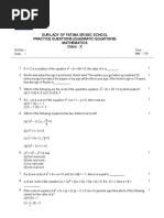 Ch 4 Quadratic Equations