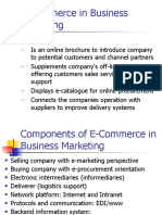 E-Commerce in Business Marketing: Role