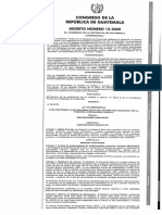 Decreto 12-2020 Congreso de la República Ley de Emergencia
