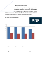 Poverty and Subsistence Incidences Are Computed by Determining The Proportion of The