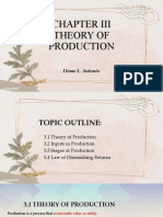 Chapter 3- Theory of Production