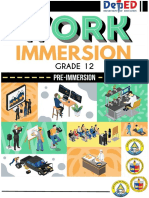 Work Immersion Module 2-Week 2