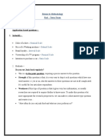 Application Based Questions - 1. Indentify - : Nominal Scale Ordinal Scale Interval Scale Nominal Scale Ratio Scale