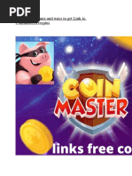 Coin Master Game and Ways To Get Link To Coinmasterfreespins