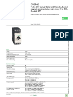 TeSys GV3 Manual Starters and Protectors - GV3P40