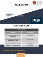 Teknik Penyelesaian Masalah: Tugasan 3: Kanak - Kanak Hilang