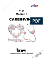 TLE G 7 - 8 Module 5 Caregiving - Week 8 9 Practice Occupational Health and Safety Procedures