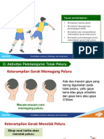 Pelajaran 3 Atletik Tolak Peluru