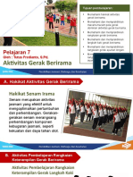 Pelajaran 7 Aktivitas Gerak Berirama Kelas X