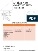 Phân Tích Phim Cephalometric Theo Ricketts 1