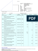 Daily bank statement transactions for Mr. Samik Kanrar