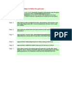 SOP Contract Labour Validation and Issuing Gate Passes Format