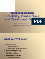 Understanding Infertility, Evaluations, and Treatment Options