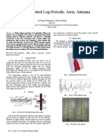 An UWB Printed Log-Periodic Array Antenna: Jia Fang, Mouping Jin, Xiaolin Zhang