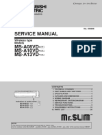 MItsu Aircond Service Manual MS-A10VD