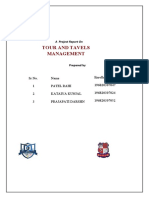 Tours and Travels Management System Project Report (1) Ready