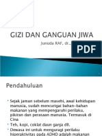 Gizi Dan Ganguan Jiwa