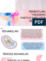 Penentuan Taksiran Partus & Usia Kehamilan