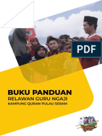 Buku Panduan Relawan Guru Ngaji Kampung Quran