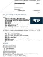 Bench Test Procedure For Hydraulic Piston Pumps (5070) : Shutdown SIS Previous Screen