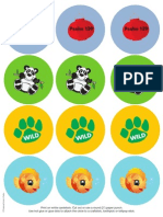 Guildcraft Panda Cupcake Toppers For VBS 2011