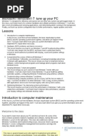 Download CourseSession-306021-Ms Win 7 Tune Up Pc by Saqib Akram SN53563706 doc pdf