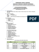 Form Laporan Kegiatan - Pengkaderan 2016 34-XII