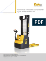 Aracar Apilador Pale MS10 20 Especificaciones