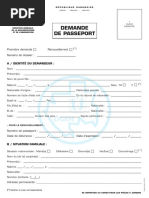 Demande de Carte de Séjour au Gabon | PDF