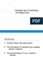 OPTIMIZATION OF MULTIVARIABLE FUNCTIONS