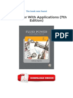 Fluid Power With Applications 7th Edition PDF