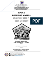 Muntinlupa Business High School Debit and Credit Guide