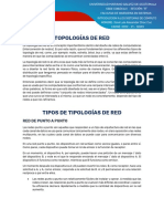 TOPOLOGÍAS DE RED-Introducción A Los Sistemas de Computo