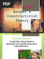 Module 12 Bruners Constructivist Theory