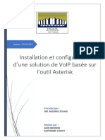 Installation Et Configuration Dune Solution de VoIP Basée Sur Loutil Aterisk