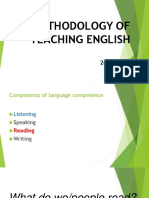 Methodology of Teaching English