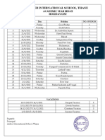 Amber International School, Thane: ACADEMIC YEAR 2021-22 Holiday List