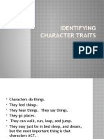 Identifying Character Traits