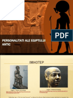 Personalități Ale Egiptului Antic