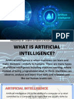 Ai Report in Elective