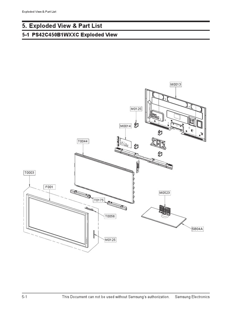Exploded View & Part List | PDF | Computing | Information And ...