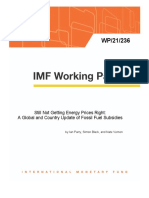 IMF - Still Not Getting Energy Prices Right: A Global and Country Update of Fossil Fuel Subsidies