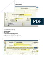 Reorder Point Planning Setup