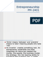 Understanding Entrepreneurship and the Entrepreneurial Process