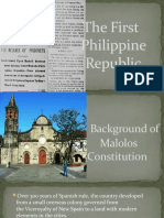 The First Philippine Republic