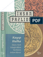 İhsan Fazlıoğlu Kayıp Halka İslam Türk Felsefe Bilim Tarihinin Anlam