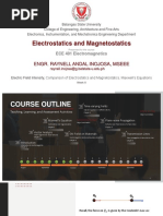 (ECE 401) Lecture 3 Electrostatics and Magnetostatics - Week 8